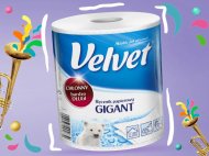 Velvet Ręcznik papierowy Gigant , cena 7,00 PLN za 1 opak.