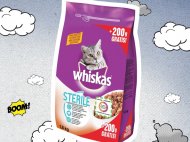 Whiskas Karma dla kotów sterile , cena 13,99 PLN za 1.4kg+200 ...