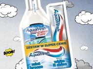 Aquafresh płyn do płukania jamy ustnej pasta wybielajaca , ...