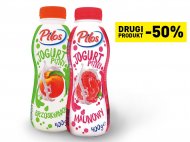 Pilos Jogurt pitny z owocami , cena 1,00 PLN za 400 g/1 but., ...