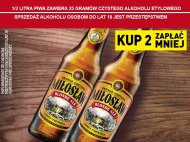 Miłosław Piwo Blond Ale , cena 2,00 PLN za 500 ml/1 opak., ...