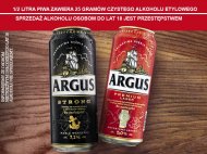 Argus Piwo mocne lub Premium , cena 1,00 PLN za 500 ml/1 opak., ...