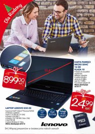 Laptop Lenovo G50-30 z pamięcią 4 GB DDR 3, systemem Windows ...