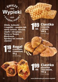 W ofercie Biedronki: ciastko z morelą i serem za 1,89 zł, ...