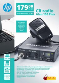Radiotelefon Alan 100 Plus to doskonałe rozwiązanie dla wszystkich ...