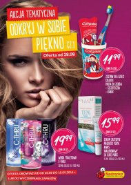 Gazetka Biedronka do 10 września 2014 - kosmetyki, odżywki