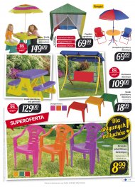 Oferta Carrefour to komplety plastikowych mebli ogrodowych dziecięcych ...