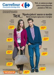 Moda jesienna Carrefour Tex do 2014.09.15
