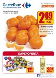 Gazetka Carrefour 2014.01.08 do 2014.01.13 artykuły spożywcze i przemysłowe
