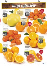 Najlepsze owoce w Carrefour. Promocja na cytrusy: pomelo, klementynki, ...