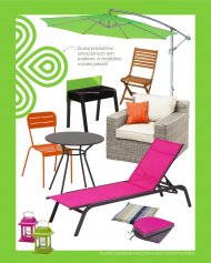 Akcesoria do Twojego ogrodu: duży wybór krzeseł, parasol, grill