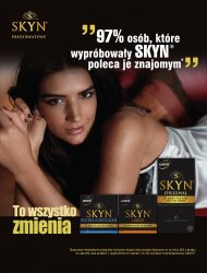 Prezerwatywy SKYN - 97% osób, które wypróbowały SKYN polecają ...