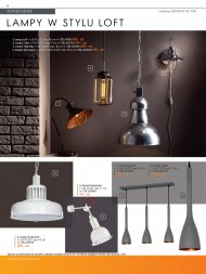 Lampy w stylu Loft to lampy ścienne, wiszące i biurkowe. Lampy ...