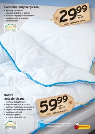 Specjalna oferta dla alergików: poduszka antyalergiczna w cenie ...