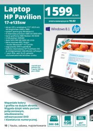 Promocyjna cena laptopa HP Pavilion 17-e135sw,ekran LED, system ...