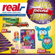 Oferta Real zabawki dla każdego dziecka, folder ważny od 2014.12.05 do 2014.12.14