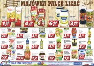 W gazetce promocyjnej: sosy gotowe Pudliszki, majonez, oliwki, ...