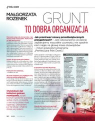 Grunt to dobra organizacja - Małgorzata Rozenek