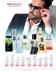 Męskie perfumy w ofercie Rossmanna: Malizia, Mexx, Zirh, Zirh ...