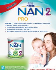 W Rossmannie nowość mleko nan pro2 dla niemowląt od 6 miesiąca ...