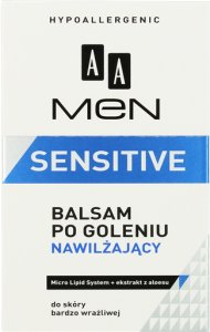 AA, Men Sensitive, balsam po goleniu, nawilżający, 100 ml ...