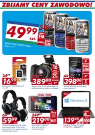 Promocyjne ceny w Auchan na telefony GSM Compas Mini z ekranem ...