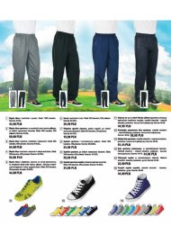 Wygodne spodnie sportowe w różnych kolorach z kontrastowymi ...