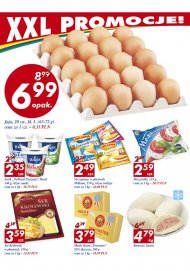 Promocje w Auchan: jaja tylko 6,99zł. Puszysty serek Turek, ...