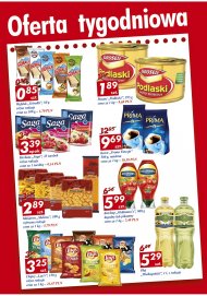 W gazetce promocyjnej Auchan w tym tygodniu promocje na: wafelek ...