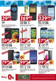 Auchan przedstawia także szeroką gamę różnego rodzaju telefonów ...