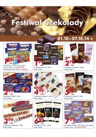 Auchan zaprasza na festiwal czekolady. W ofercie ważnej od ...
