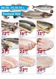 Świeże ryby w niskich cenach w Auchan. Do wyboru dorsz bałtycki, ...