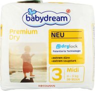 Babydream, Premium Dry, pieluszki, Midi, 4â9 kg, 38 szt. ...
