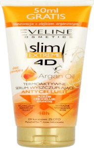 Eveline Cosmetics, Slim Extreme 4D, arganowe termoaktywne serum ...