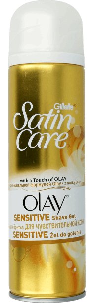 Gillette, Satin Care, żel do golenia, z nutką Olay, 200 ml ...