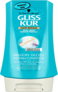 Gliss Kur, Milion Gloss, odżywka do włosów, 200 ml Gliss ...