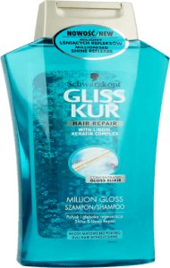 Gliss Kur, Million Gloss, szampon do włosów, 400 ml Gliss ...