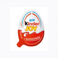 Kinder Joy z niespodzianką , cena 2,99 PLN za sztuka 20 g 
 ...