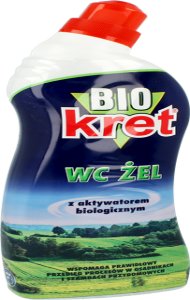Kret BIO, Żel do WC, 750 ml Kret bio, cena 6,49 PLN <s>7,29</s> ...