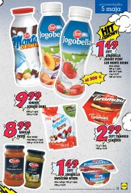 Kinder Schoko Bons za 9,99 zł, jogurt pitny Zott 300 g za 1,49 ...