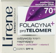 Lirene, Folacyna+proTelomer 70+, Odżywczy krem napinający ...