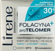 Lirene, Folacyna+proTelomer 30+, Krem regenerująco-nawilżający ...