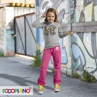 Spodnie dresowe dziewczęce Pocopiano, cena 24,99 PLN za para ...