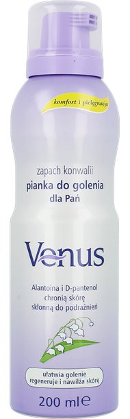 Venus, Pianka do golenia z allantoiną i d-pantenolem o zapachu ...