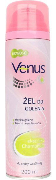 Venus, Żel do golenia z ekstraktem z rumianku Chamomile, Skóra ...