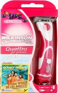Wilkinson, Quattro for Women, Bikini, Damska maszynka z wymiennymi ...