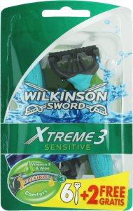 Wilkinson, Xtreme3, maszynka do golenia, męska, 8 szt. Wilkinson, ...