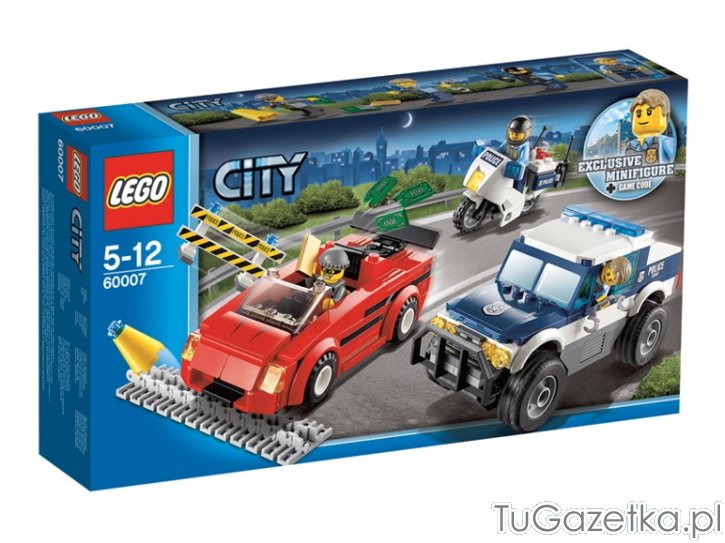 Superszybki pościg klocki Lego City 60007