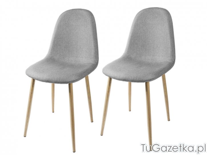 Komplet 2 krzeseł