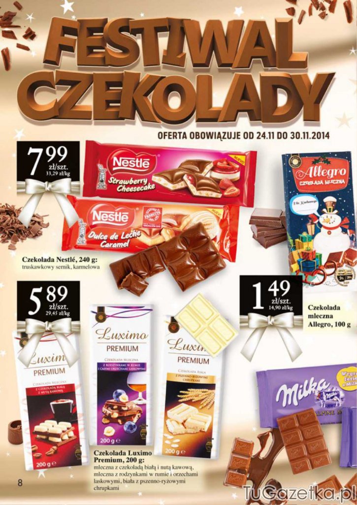 Festiwal czekolady w Biedronce